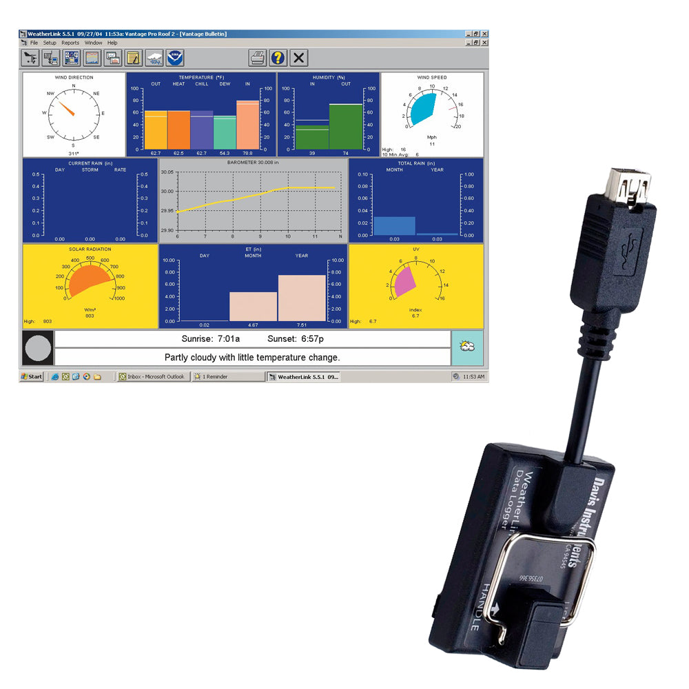 Davis WeatherLink f/Vantage Pro2 & Vantage Vue®